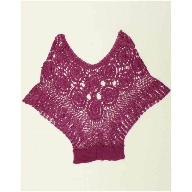 Vintage Women's Top - Purple - One size on Productcaster.