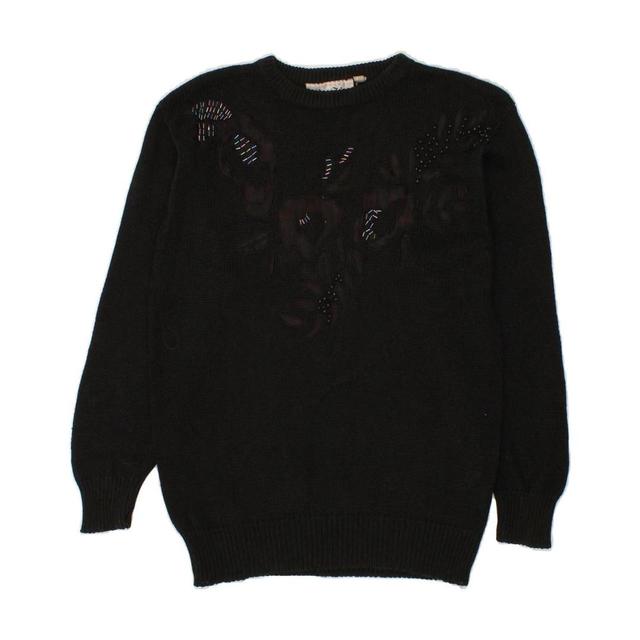 Vintage Women's Jumper - Black - M on Productcaster.