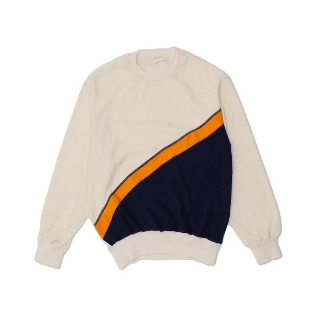 Vintage Women's Jumper - White - S on Productcaster.