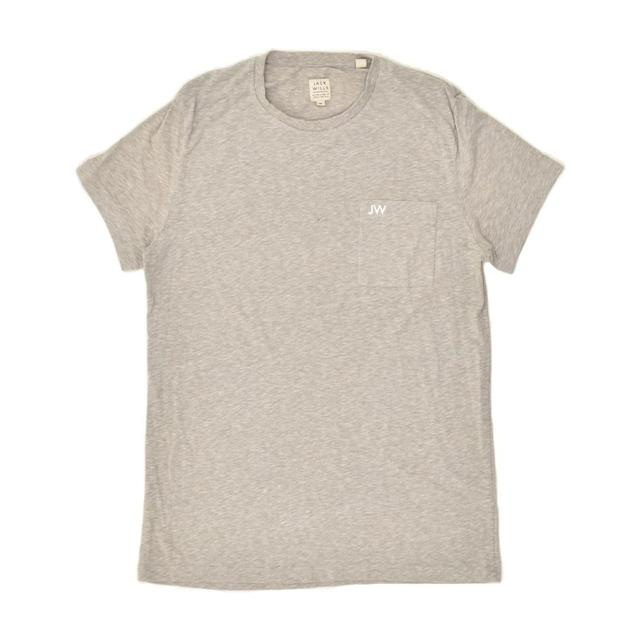 Jack Wills Women's T-shirt - Grey - M on Productcaster.