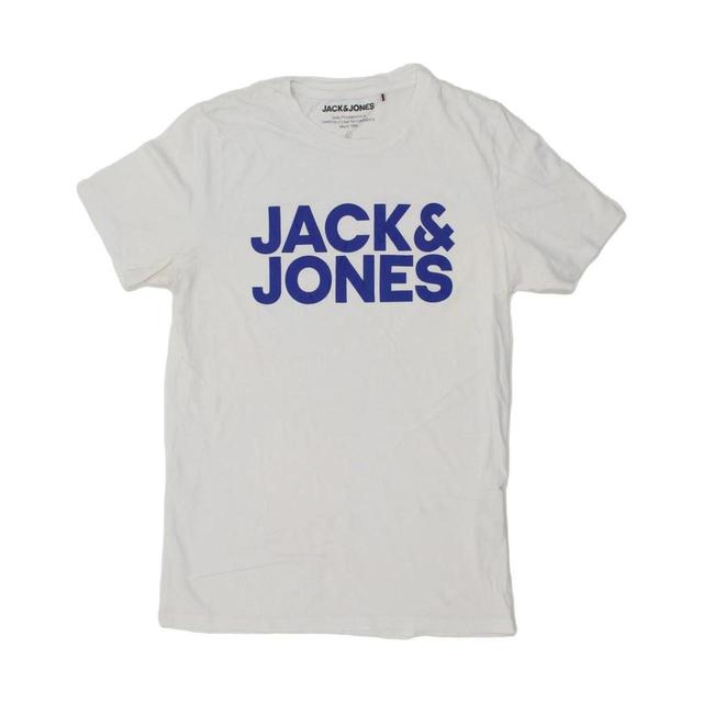 Jack & Jones Men's T-shirt - White - L on Productcaster.