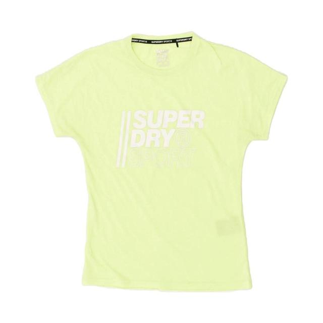 Superdry Women's T-shirt - Green - S on Productcaster.