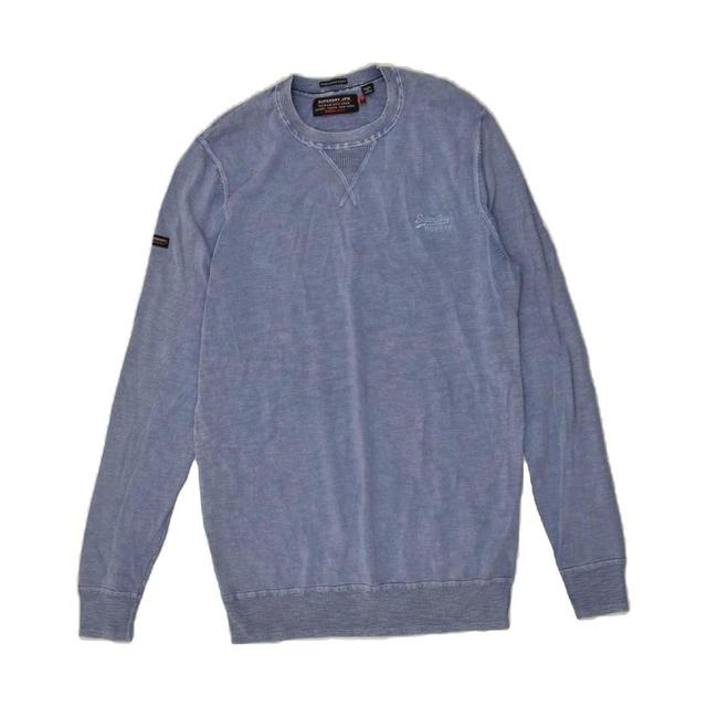 Superdry Men's Jumper - Blue - M on Productcaster.