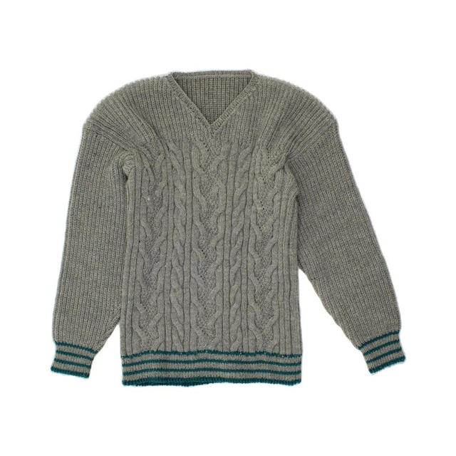 Vintage Women's Jumper - Grey - M on Productcaster.