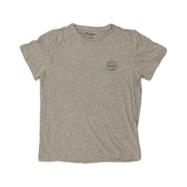 Jack & Jones Men's T-shirt - Grey - L on Productcaster.