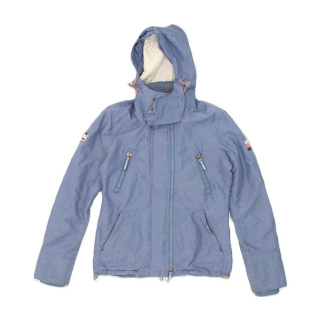 Superdry Women's Windbreaker Jacket - Blue - S on Productcaster.