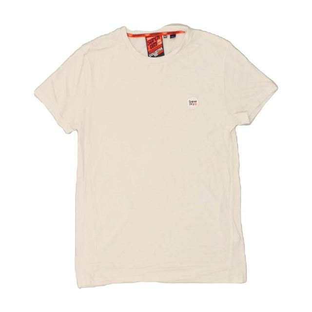 Superdry Men's T-shirt - White - M on Productcaster.