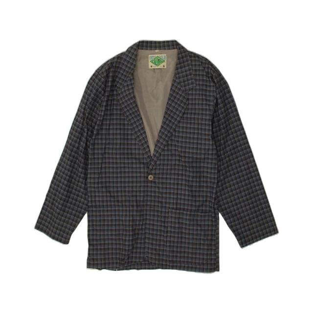 Vintage Men's Tailored jacket - Grey - S on Productcaster.