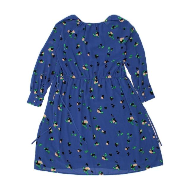 Vintage Women's A-line Dress - Blue - L on Productcaster.