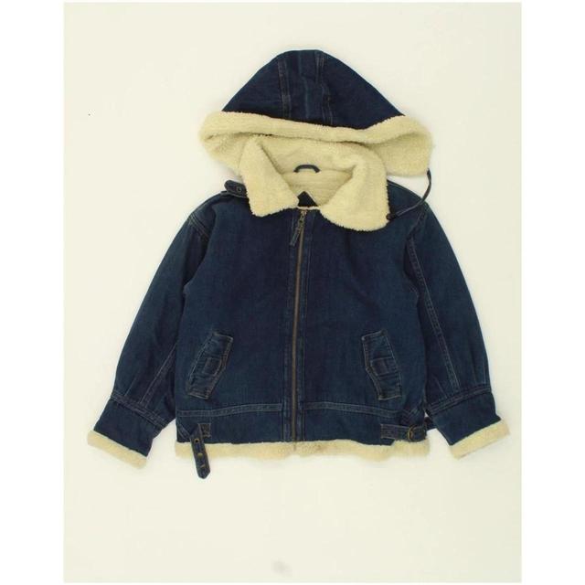 Vintage Kids' Cotton Jacket - Blue/Navy - 12 years on Productcaster.