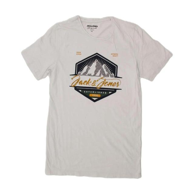 Jack & Jones Women's T-shirt - White - L on Productcaster.