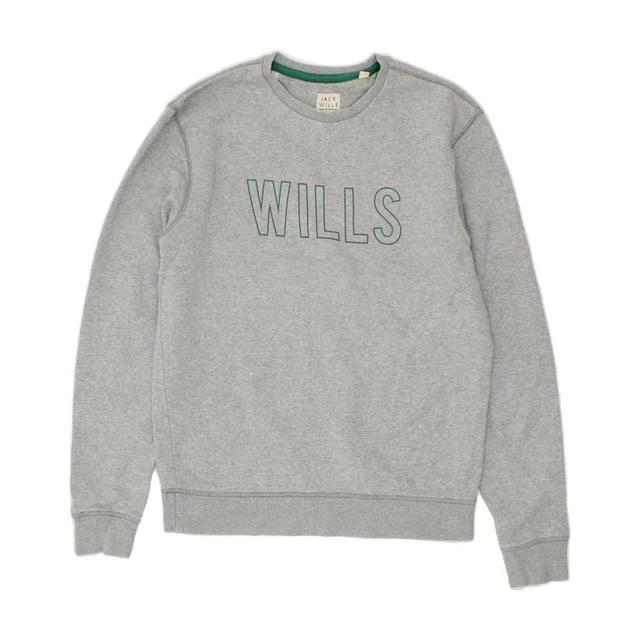 Jack Wills Men's Sweatshirt - Grey - M on Productcaster.