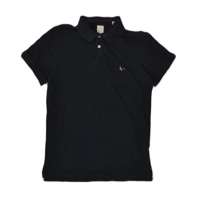 Jack Wills Men's Polo shirt - Blue/Navy - M on Productcaster.