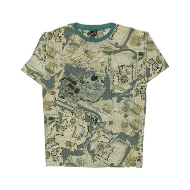 Vintage Men's T-shirt - Green - L on Productcaster.