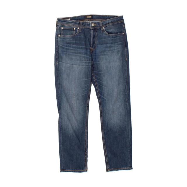 Jack & Jones Men's Slim Jeans - Blue - 33" on Productcaster.