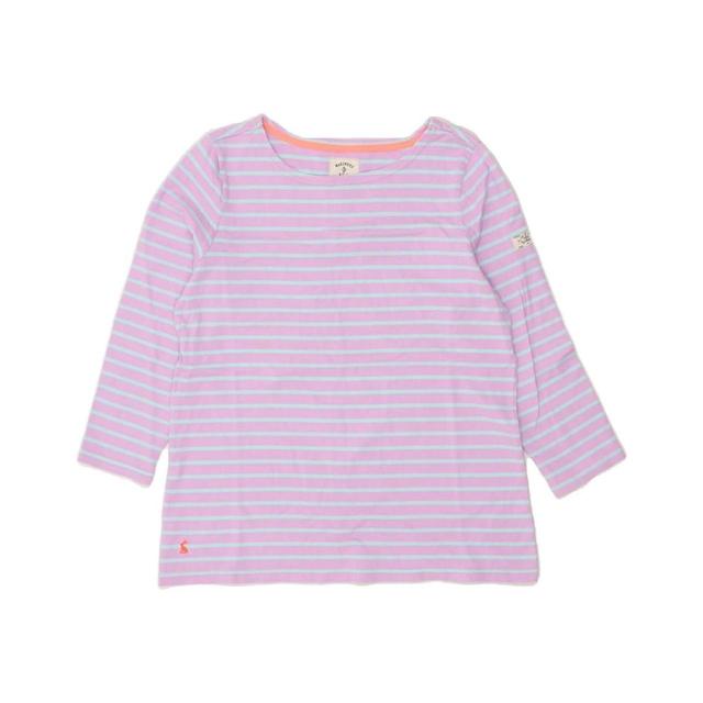 Joules Women's T-shirt - Purple - L on Productcaster.