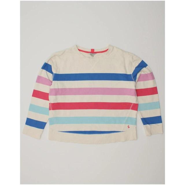 Joules Women's Sweatshirt - White - L on Productcaster.