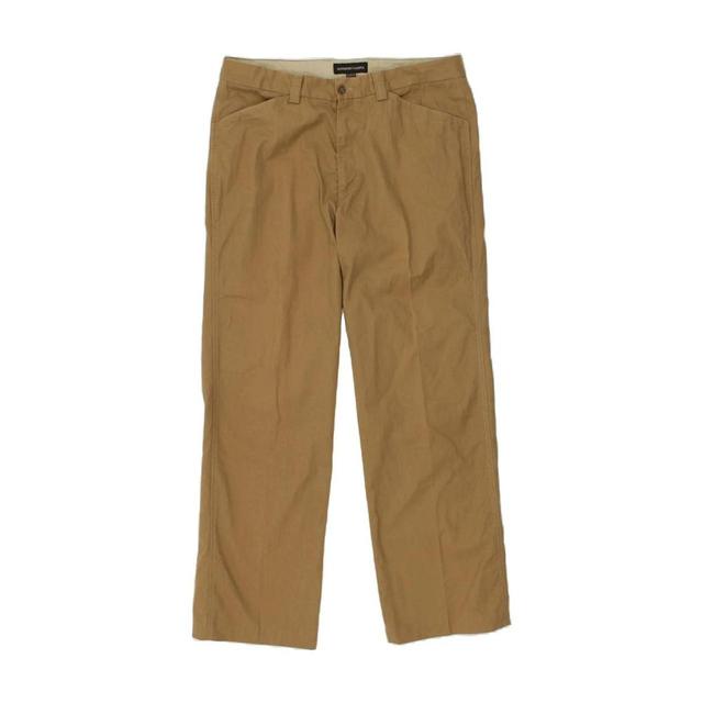 Men's Trousers - Cream - XXL on Productcaster.