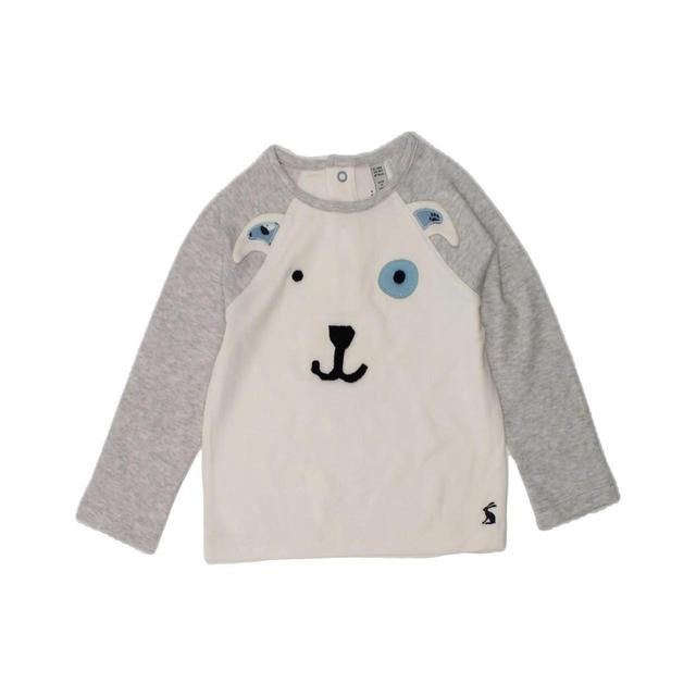 Joules Kids' T-shirt - Grey - 12-18 months on Productcaster.