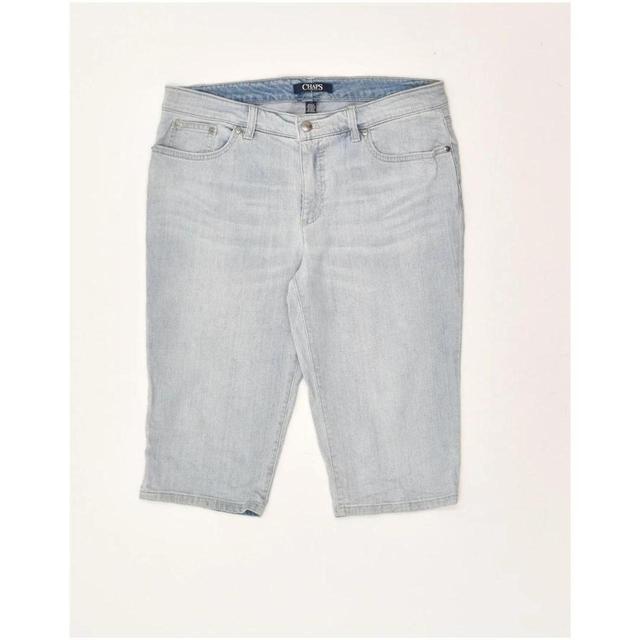 Chaps Women's Shorts - Blue - L on Productcaster.