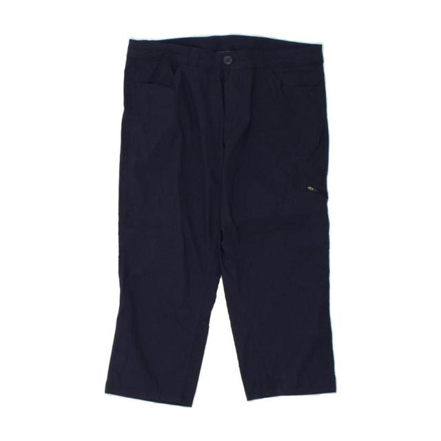 Eddie Bauer Women's Capri Trousers - Blue/Navy - L on Productcaster.