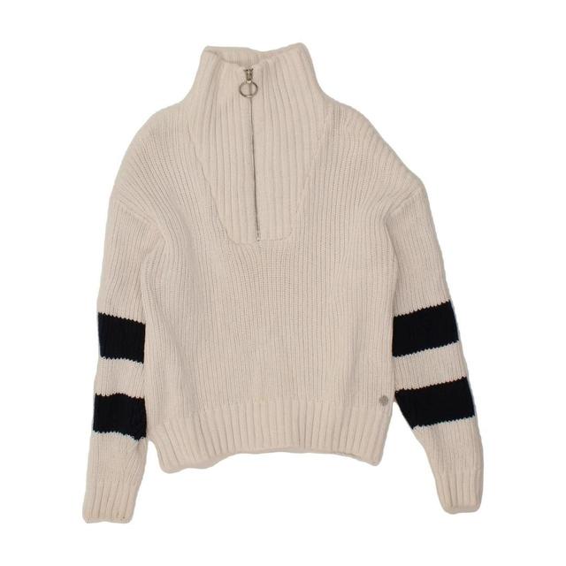 Jack Wills Women's Jumper - White - M on Productcaster.