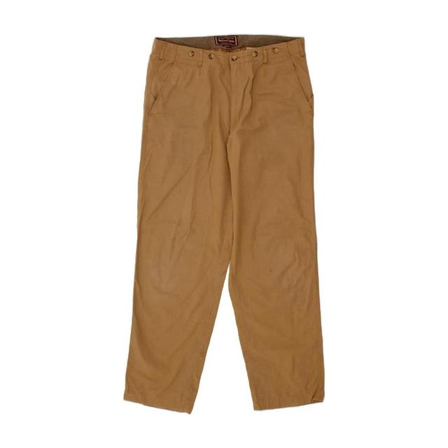 Designer Men's Chino Trousers - Brown - XXL on Productcaster.