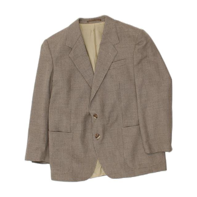 Vintage Men's Tailored jacket - Grey - XXL on Productcaster.