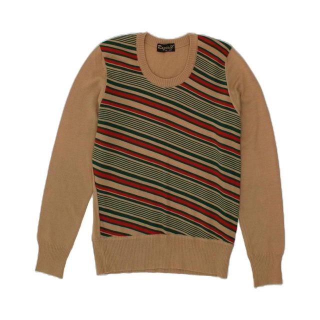 Vintage Men's Jumper - Brown - M on Productcaster.