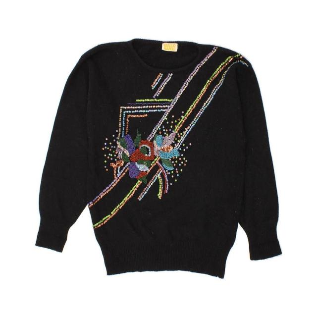 Vintage Women's Jumper - Black - M on Productcaster.