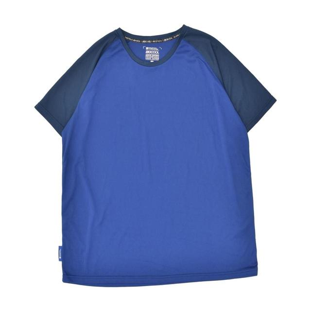 Mountain Warehouse Men's T-shirt - Blue - XXL on Productcaster.