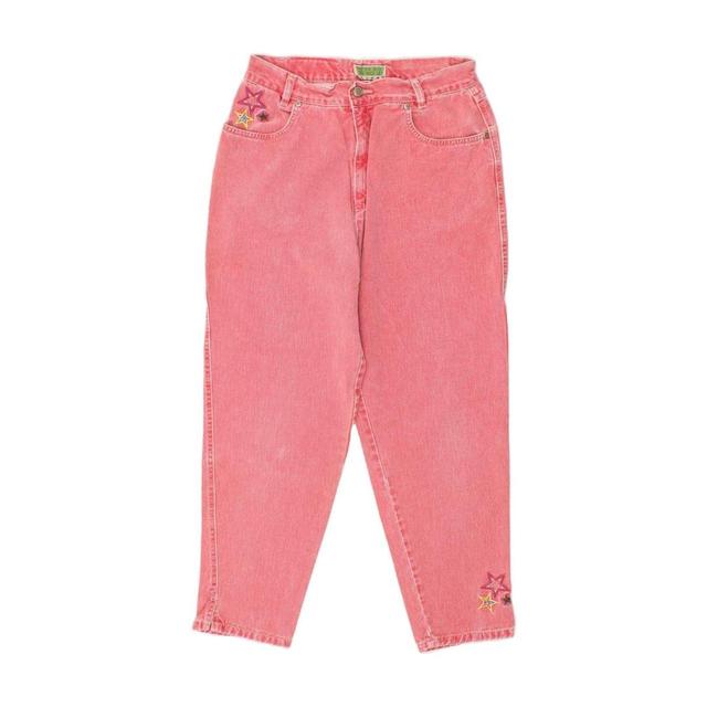 Vintage Women's Jeans - Pink - M on Productcaster.