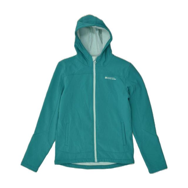 Mountain Warehouse Kids' Hoodie - Blue/Green - 13 years on Productcaster.