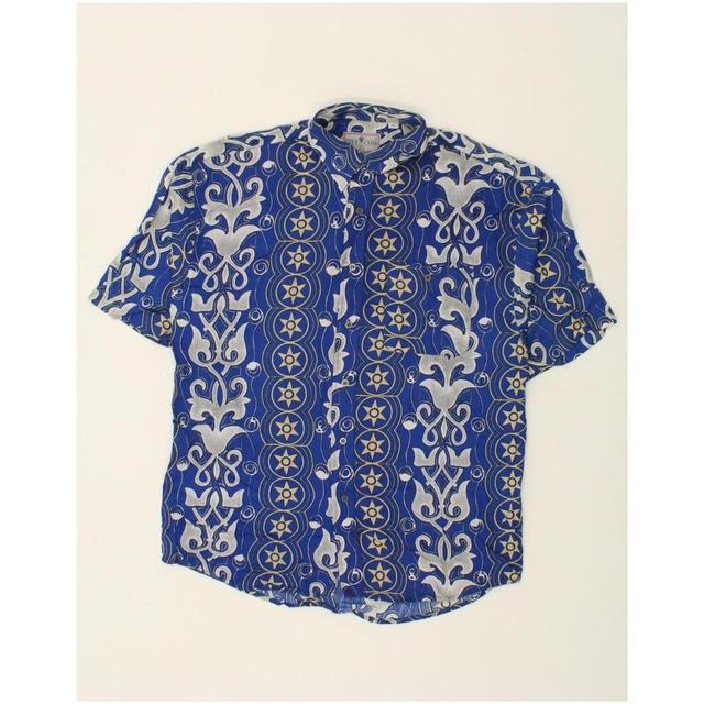 Vintage Men's T-shirt - Blue - M on Productcaster.