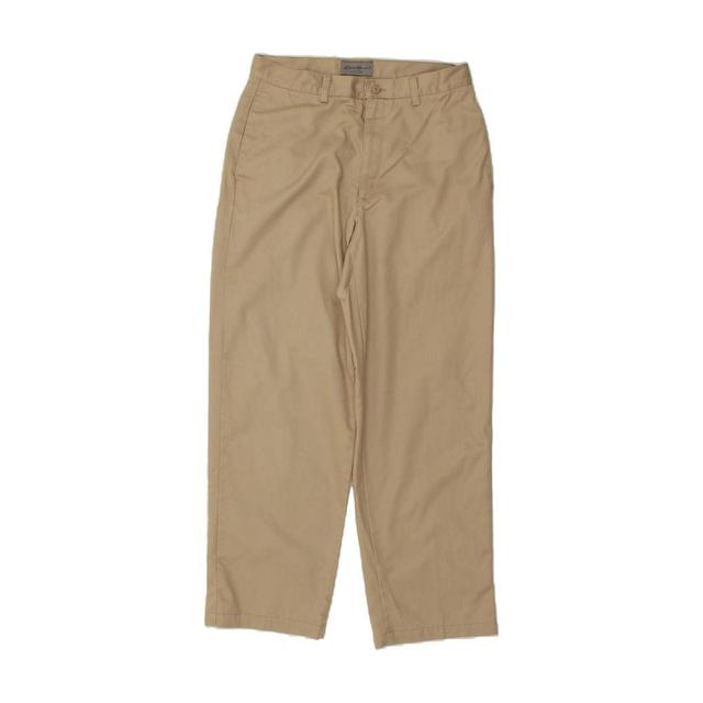 Eddie Bauer Men's Chino Trousers - Brown - 33" on Productcaster.