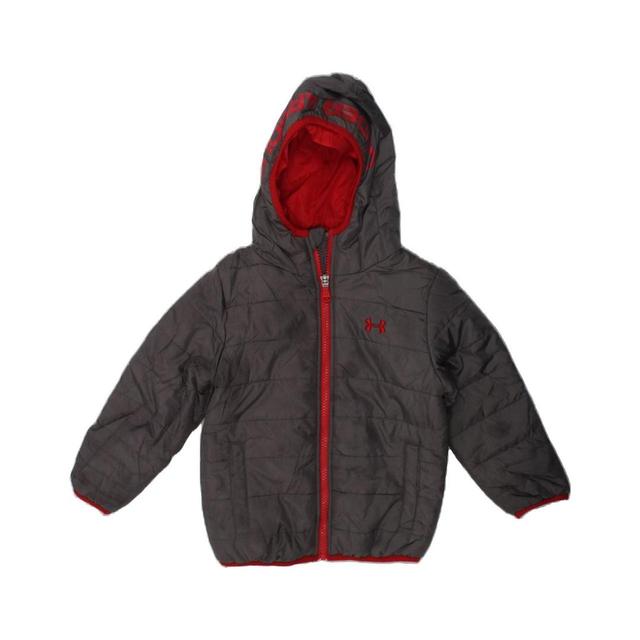 Under Armour Kids' Polyester Jacket - Grey - 3 years on Productcaster.