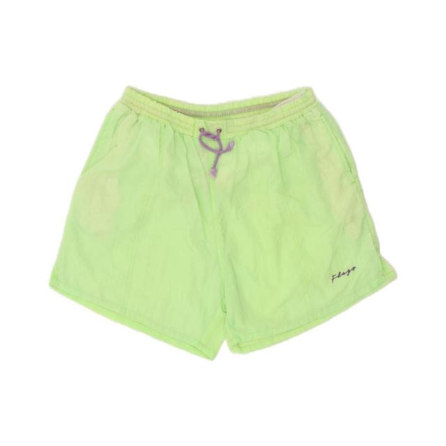 Vintage Men's Shorts - Green - XL on Productcaster.