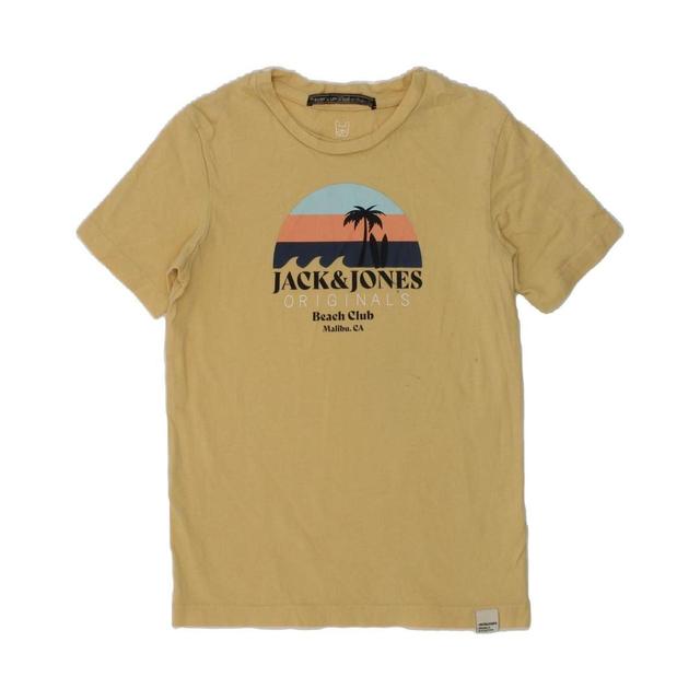 Jack & Jones Kids' T-shirt - Yellow - 8 years on Productcaster.