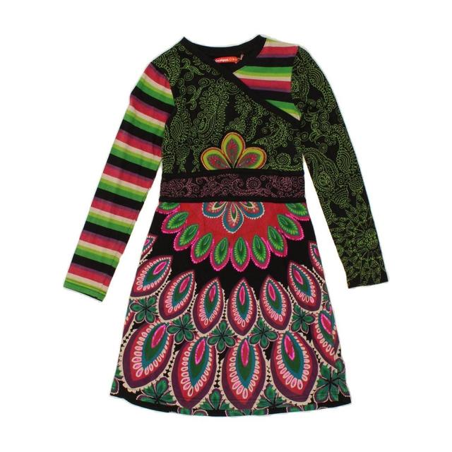 Desigual Kids' A-line Dress - Multi - 12 years on Productcaster.