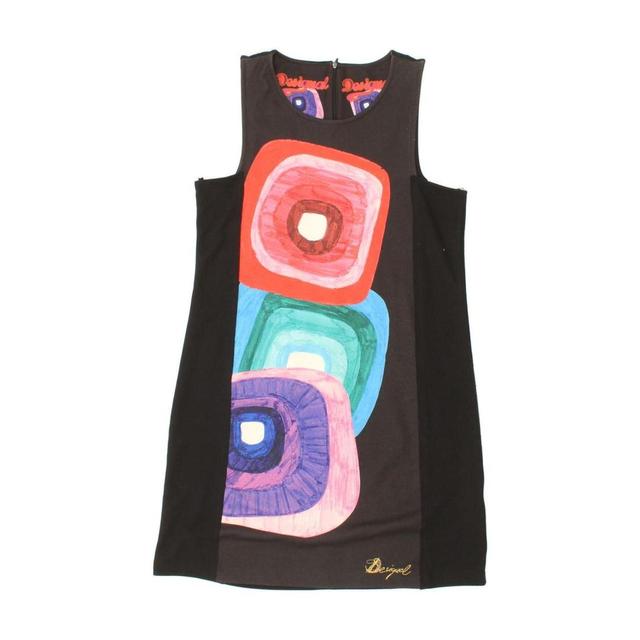 Desigual Women's Polyester Dress - Black - XL on Productcaster.