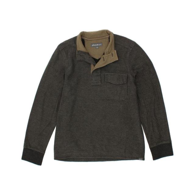 Eddie Bauer Men's Sweatshirt - Grey - M on Productcaster.