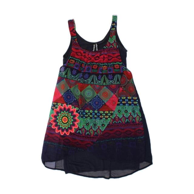 Desigual Women's A-line Dress - Blue/Navy - 34 on Productcaster.