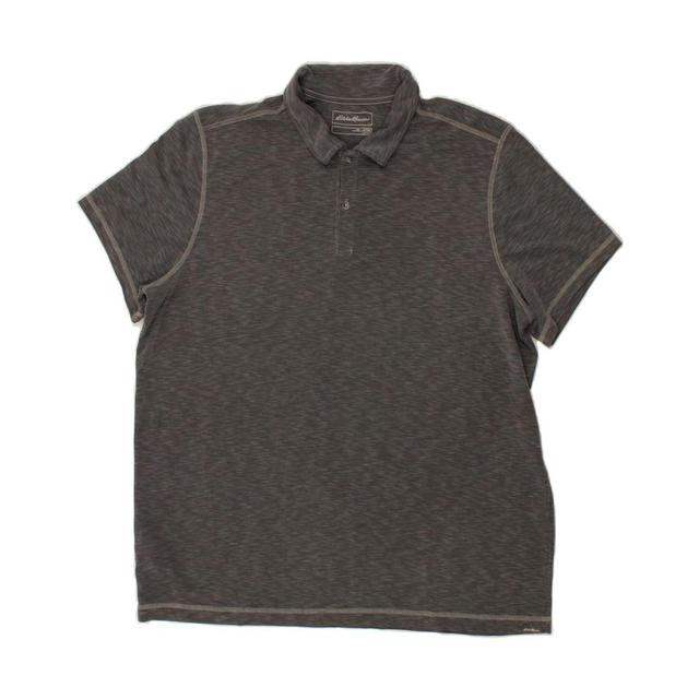 Eddie Bauer Men's Polo shirt - Grey - S on Productcaster.