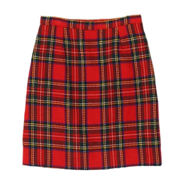 Vintage Women's Skirt - Red - 28" on Productcaster.