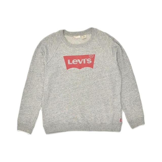 Levi's Men's Sweatshirt - Grey - S on Productcaster.