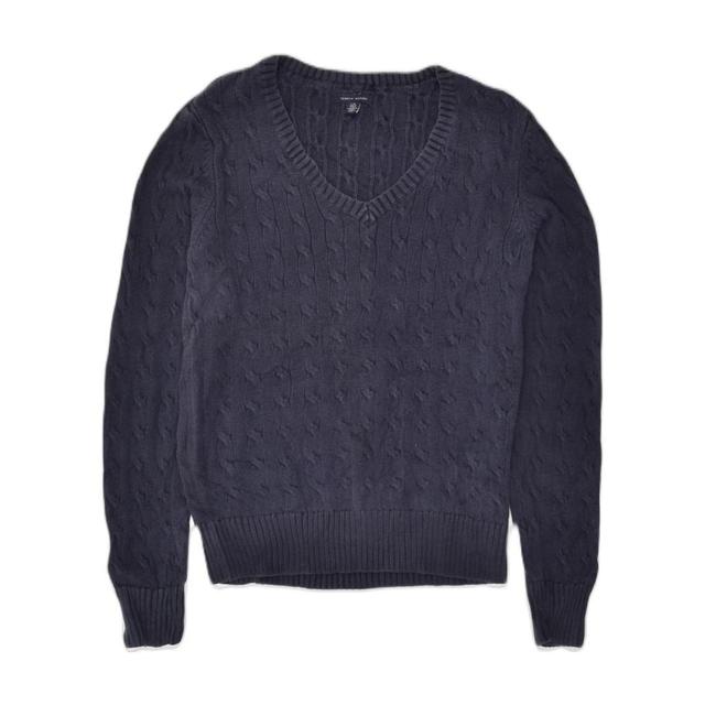 Tommy Hilfiger Women's Jumper - Blue/Navy - L on Productcaster.