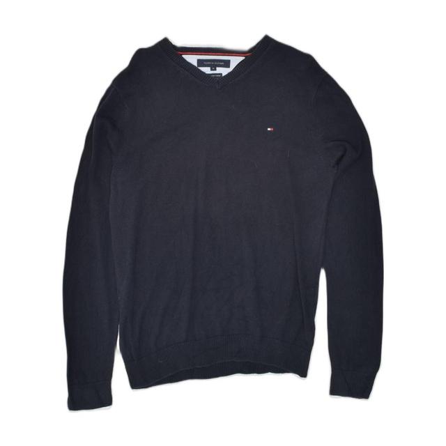 Tommy Hilfiger Men's Jumper - Blue/Navy - M on Productcaster.