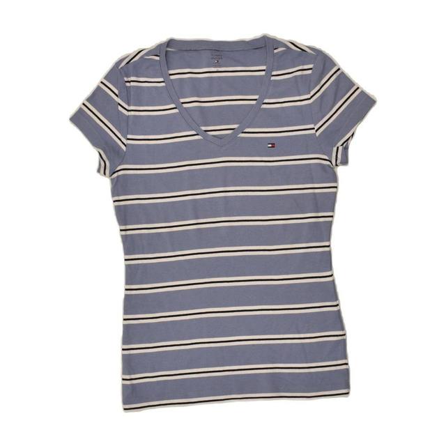 Tommy Hilfiger Women's T-shirt - Grey - M on Productcaster.