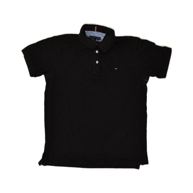 Tommy Hilfiger Women's Polo shirt - Black - M on Productcaster.