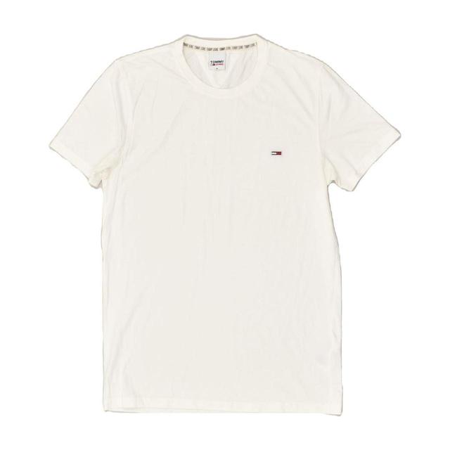 Tommy Hilfiger Men's T-shirt - White - M on Productcaster.